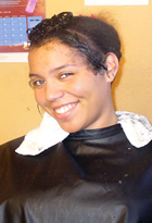 before hair extensions